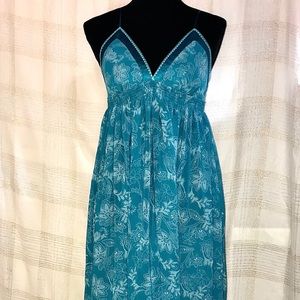 Vinatge Victoria Secret Blue Long Angel Dress